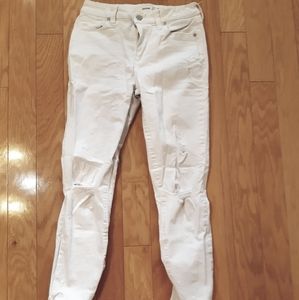 White jeans